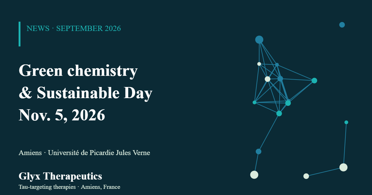 Banner: Green chemistry and Sustainable Day, November 5, 2026